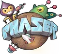 Phaser logo - Phaser is a technology used by M Hassan Ali