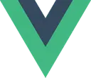 Vue logo - Vue is a technology used by M Hassan Ali